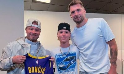 🎵 Luka celebrates contract with Backstreet Boys