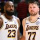 Sources: LeBron congratulated Luka on new deal