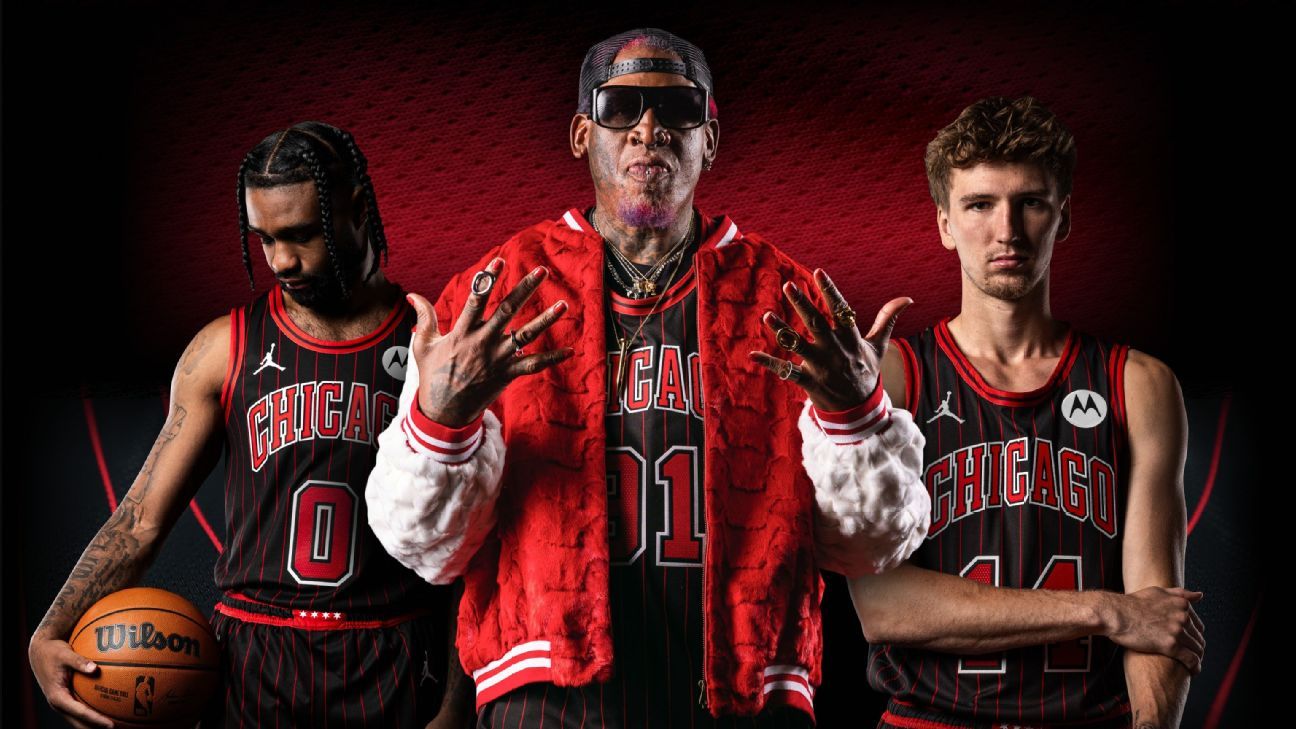 Bulls return to MJ-era red pinstripes for new Statement uniforms