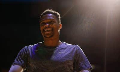 Russell Westbrook makes music video cameo with Ciara