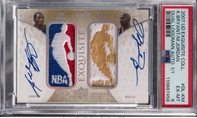 'Holy grail' MJ-Kobe card sells for record $12.9M