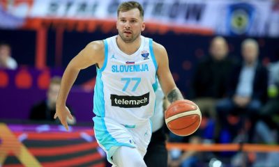 Doncic's rare Euro triple-double carries Slovenia