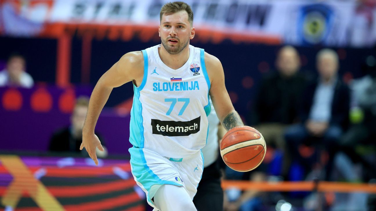 Doncic's rare Euro triple-double carries Slovenia