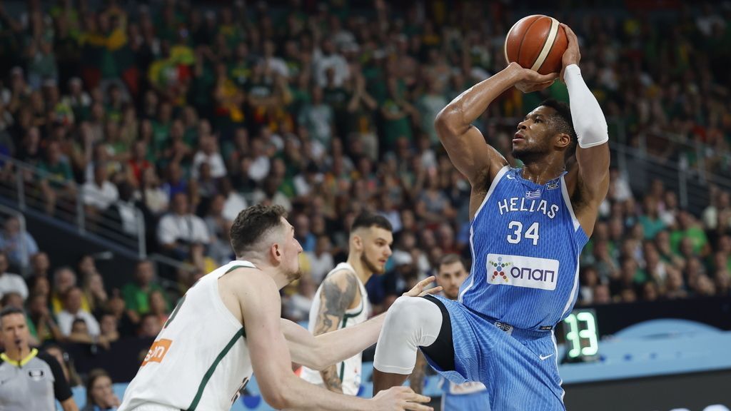 Giannis has Greece in semis; to face Turkey next