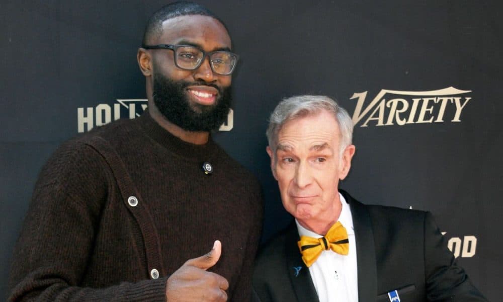 'I have Bill to thank': Jaylen Brown speaks at Bill Nye's Hollywood star dedication