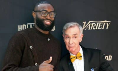 'I have Bill to thank': Jaylen Brown speaks at Bill Nye's Hollywood star dedication