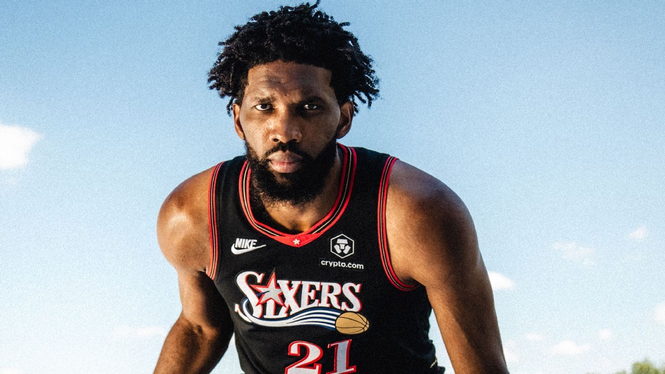 76ers unveil Iverson-era throwback uniforms