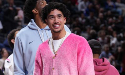 'Working on it': Jared McCain turns 2.5-pound plates into a viral moment