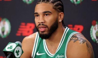 Celtics' Tatum feels 'no pressure' to rush back