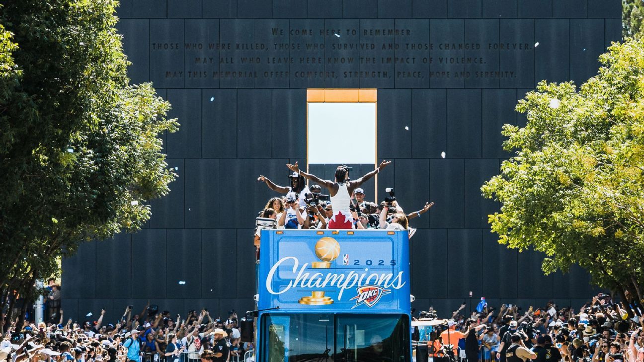 How the Thunder helped heal Oklahoma City 30 years after unimaginable terror