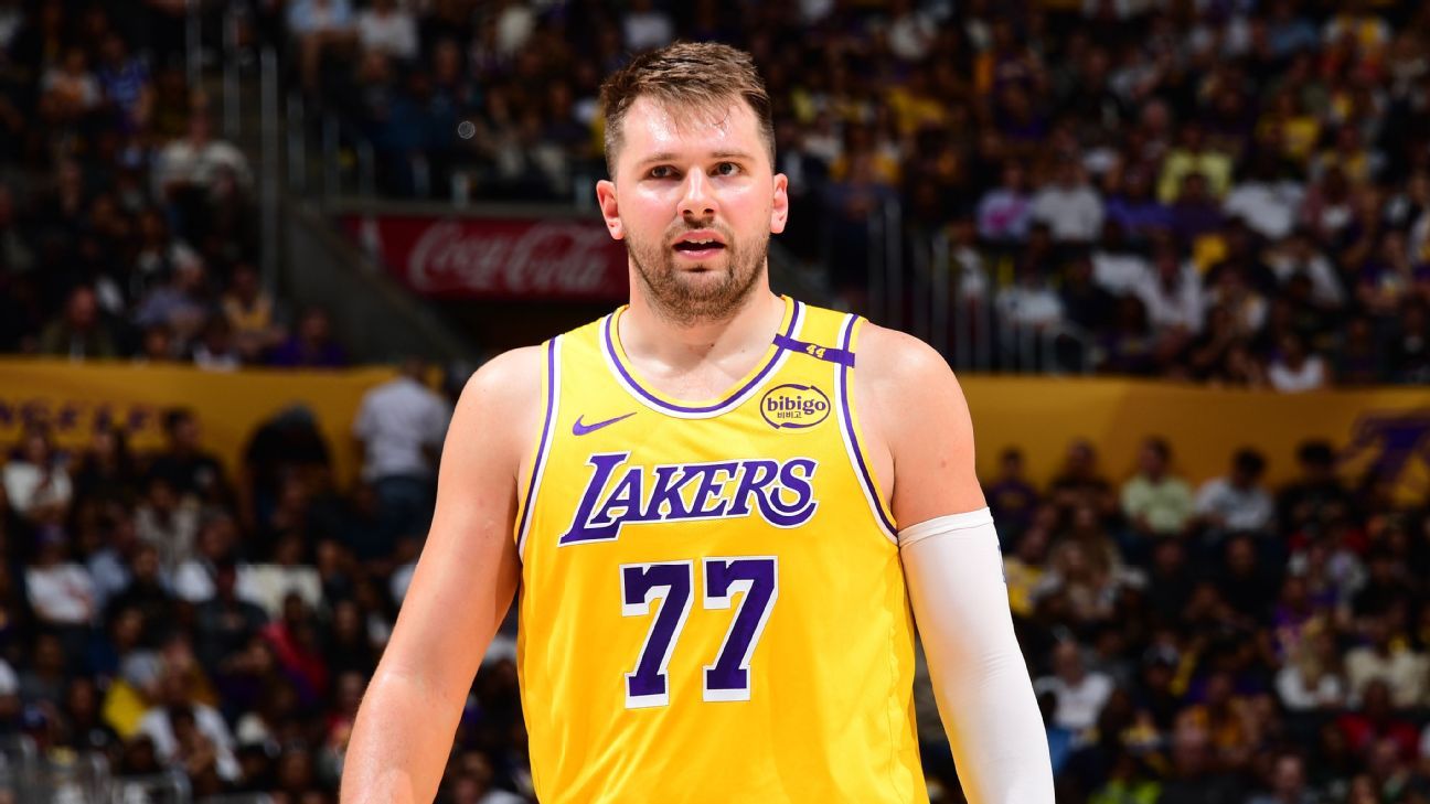 Lakers' Doncic to sit for first two preseason games