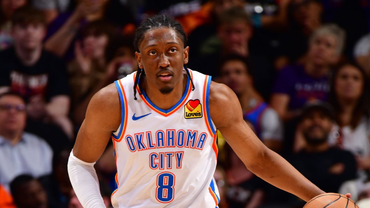 Thunder rule out J-Dub for opener as wrist heals