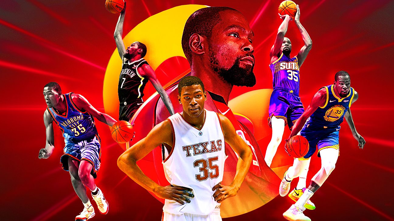 Kevin Durant's pursuit of perfection led him back to Texas