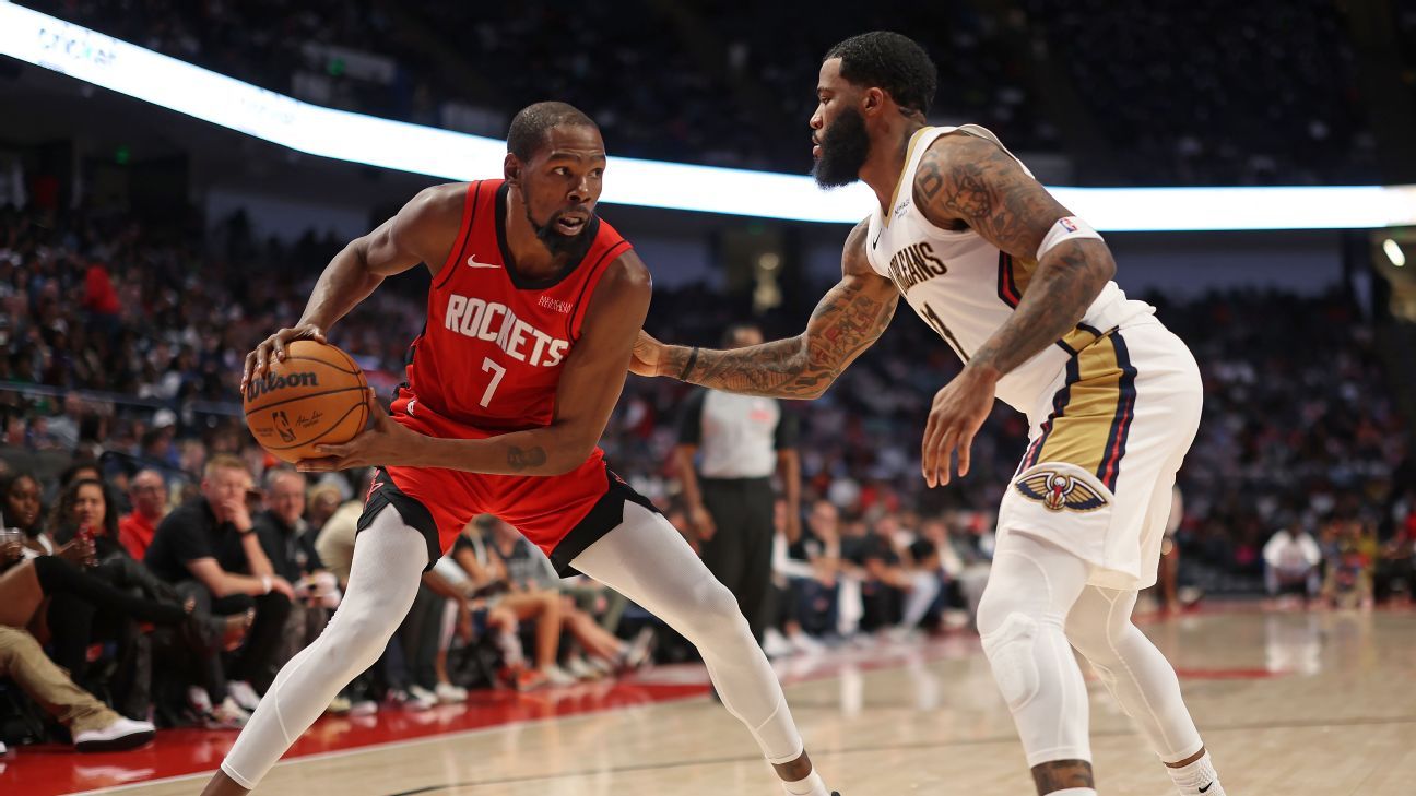 The NBA is here! Live updates from Thunder-Rockets and Lakers-Warriors