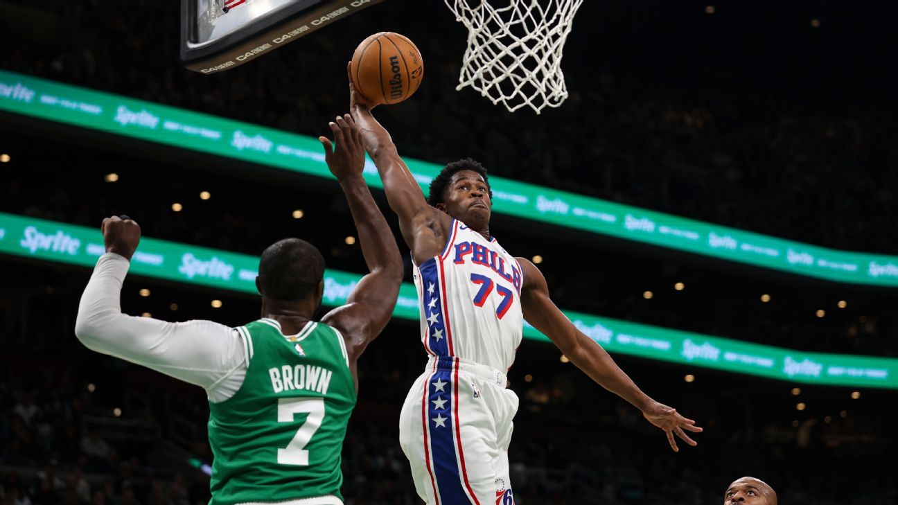 Edgecombe's 34 most in debut since Wilt in '59