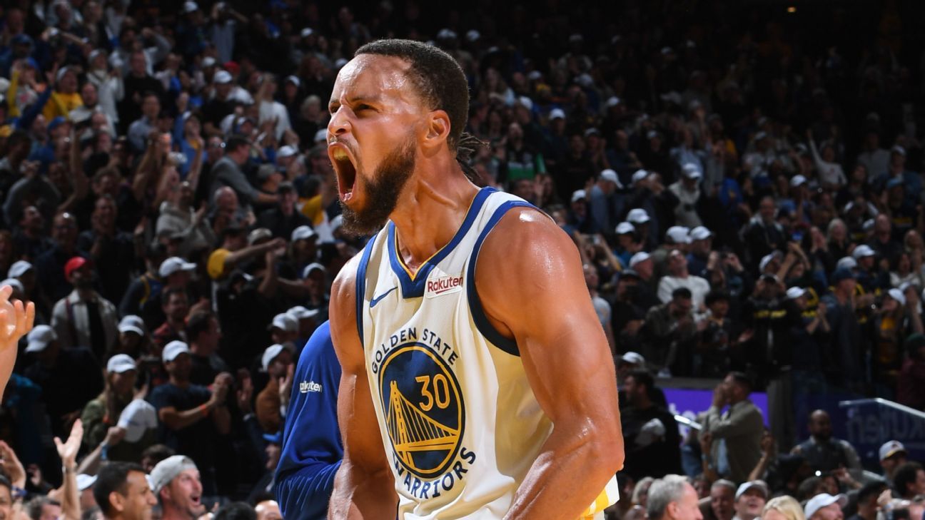 Dubs survive Gordon's 50 as Curry stars in clutch