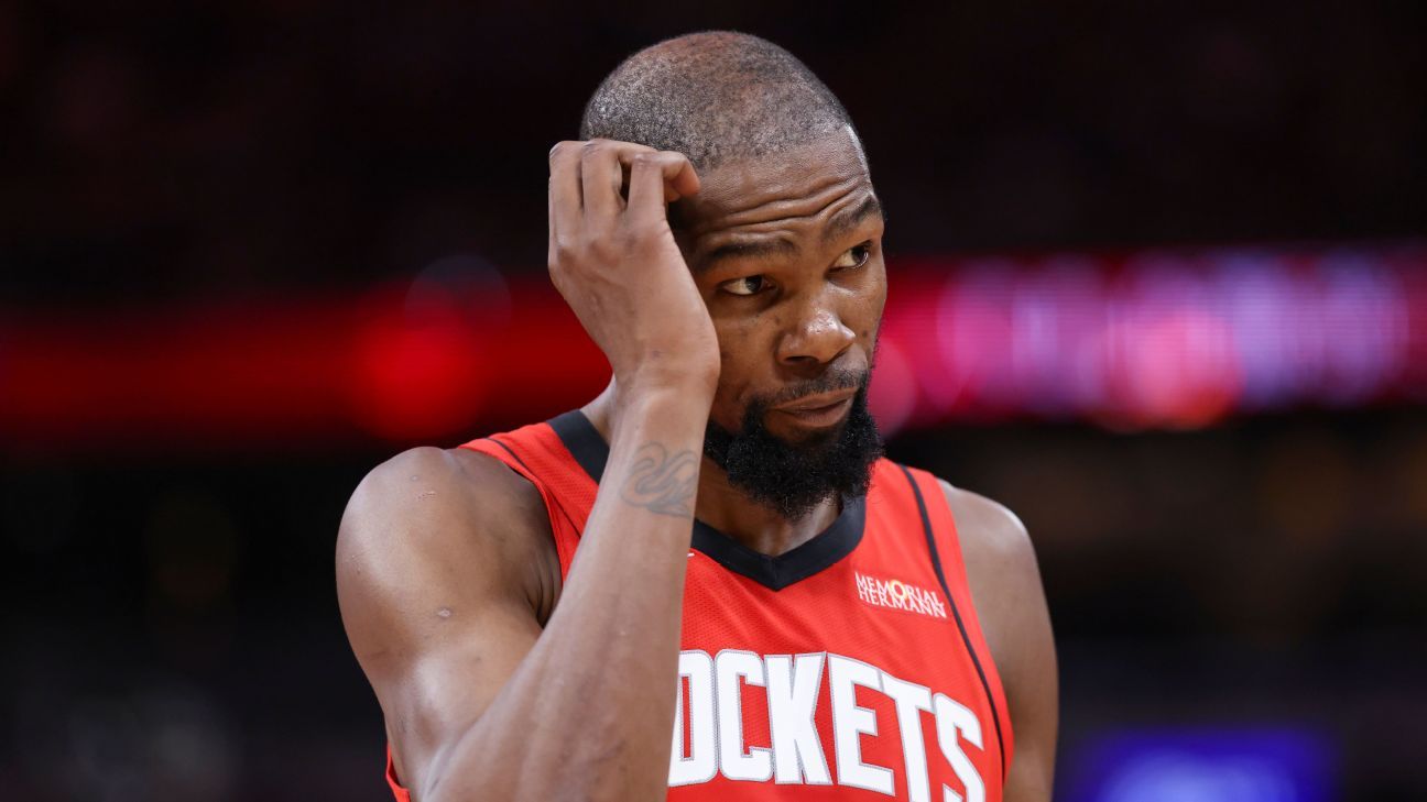 KD sees positives to Rockets' reaction to 0-2 start
