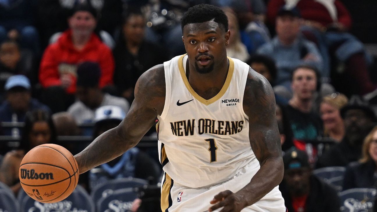 Pelicans rule Zion out with bone contusion in foot