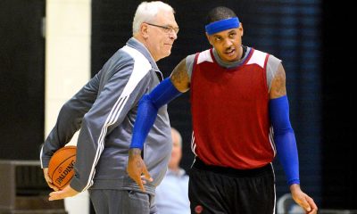 Jackson: 'Busted' Melo pairing forced Knicks exit