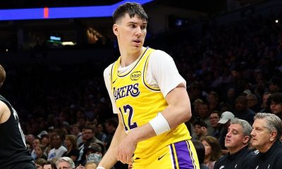 Who's No. 12? Lakers' Jake LaRavia turns Anthony Edwards' question into a caption