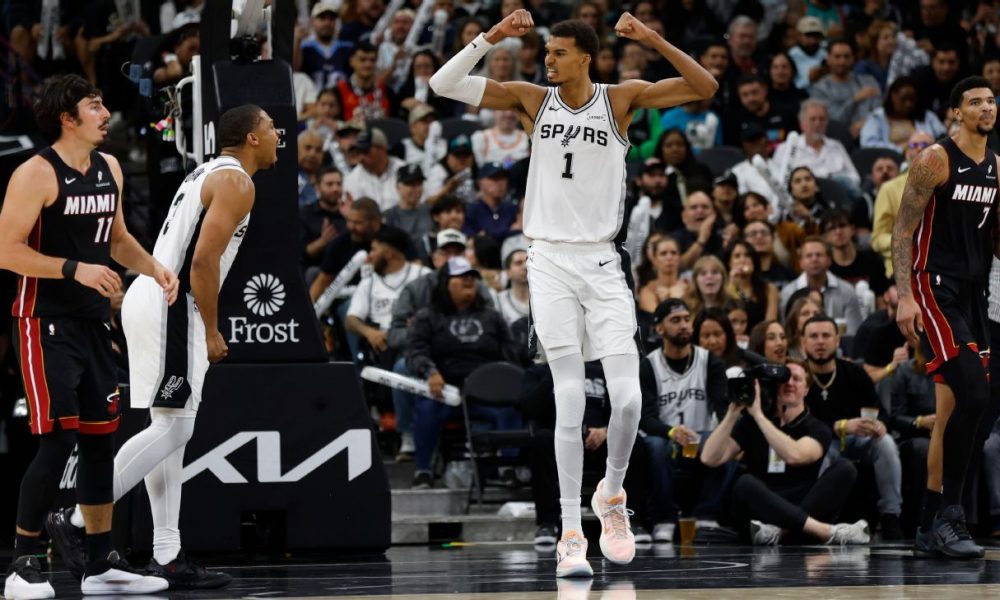 Wemby leads Spurs to franchise's first 5-0 start