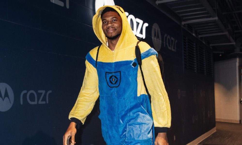 Giannis as a minion, Jared Goff's chef look top athlete Halloween costumes