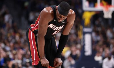 Adebayo hobbled by foot pain, exits early in loss