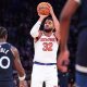 KAT 'still stunned' by trade as Knicks rout Wolves