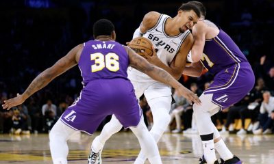 Wembanyama stalled out again in loss to Lakers