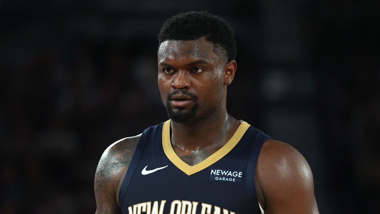 Pelicans' Williamson cleared for on-court work