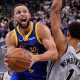 Curry torches Spurs again, ties MJ with latest 40