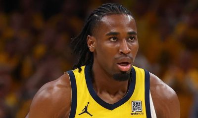 Pacers wing Nesmith (knee) out at least a month