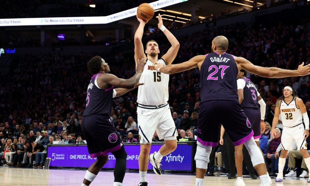 Statistics system crashes during Nuggets-Wolves