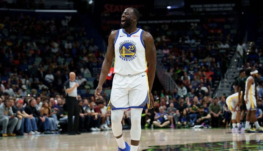 Draymond confronts fan over 'Angel Reese' chant