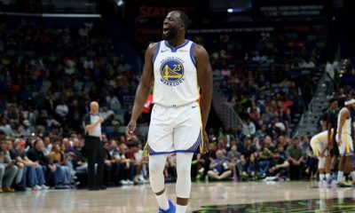 Draymond confronts fan over 'Angel Reese' chant