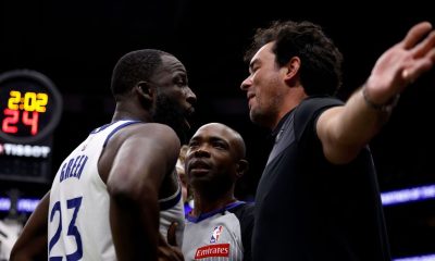 Source: Draymond warned for engaging vocal fan