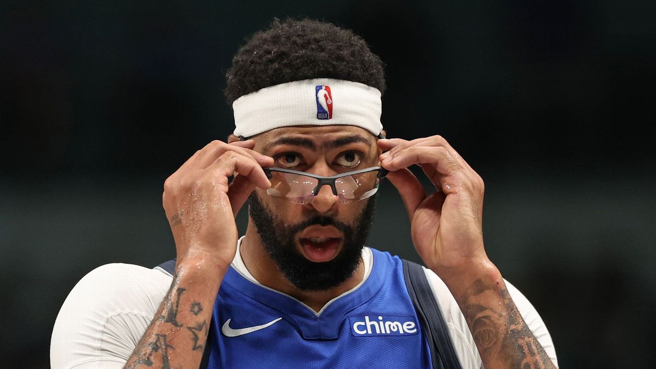Sources: AD (calf) returning to Mavs vs. Lakers
