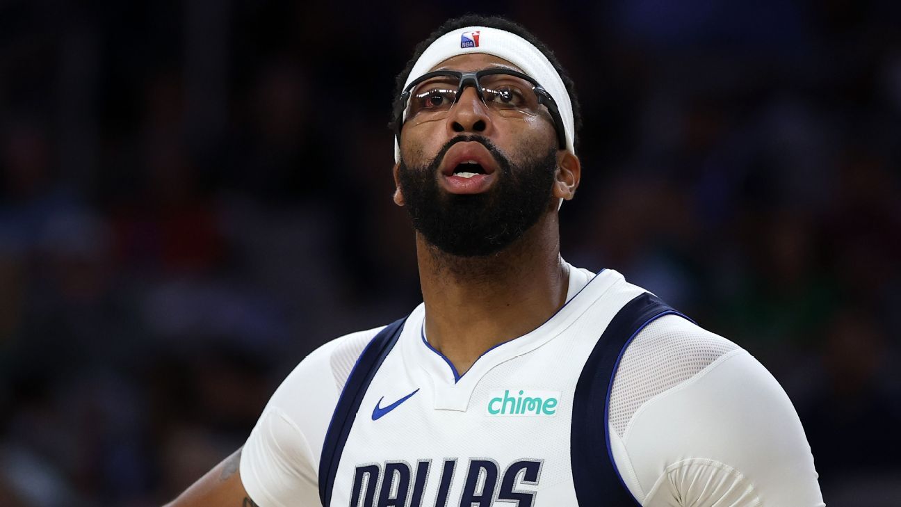 AD to miss Mavs' next 2 games with calf strain
