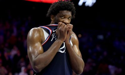 76ers' Embiid returns in chaotic 2OT loss to Hawks
