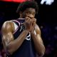 76ers' Embiid returns in chaotic 2OT loss to Hawks