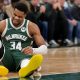 Sources: Giannis (calf strain) out 2 to 4 weeks