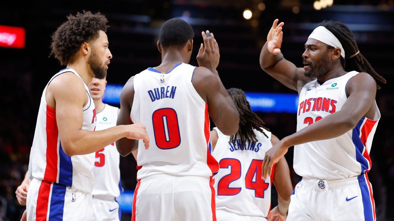 This East lead hasn't come easy for the Pistons' young core