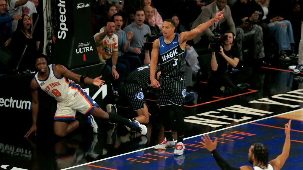 Magic's Bane fined for throwing ball at Anunoby