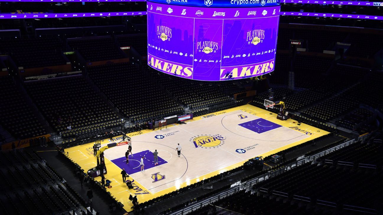Sources: Lakers using regular court in NBA Cup QF