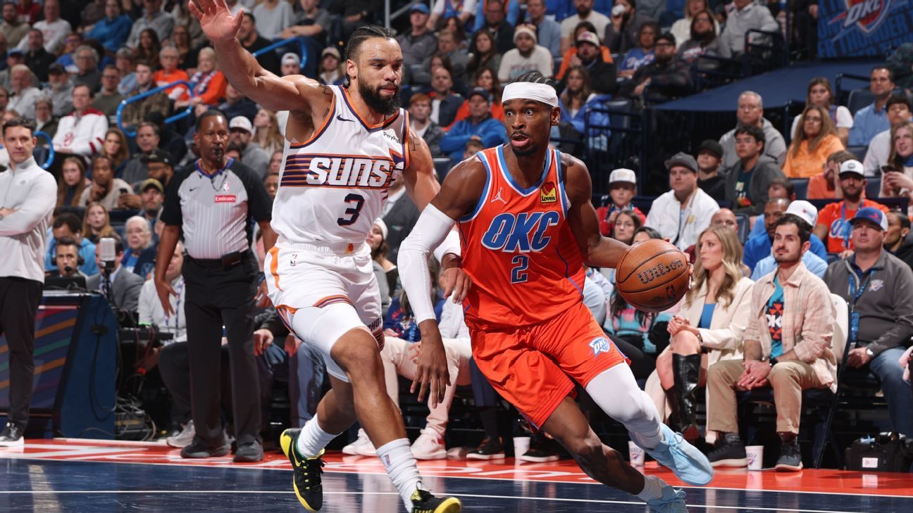 Live updates as Suns face Thunder for a spot in Las Vegas