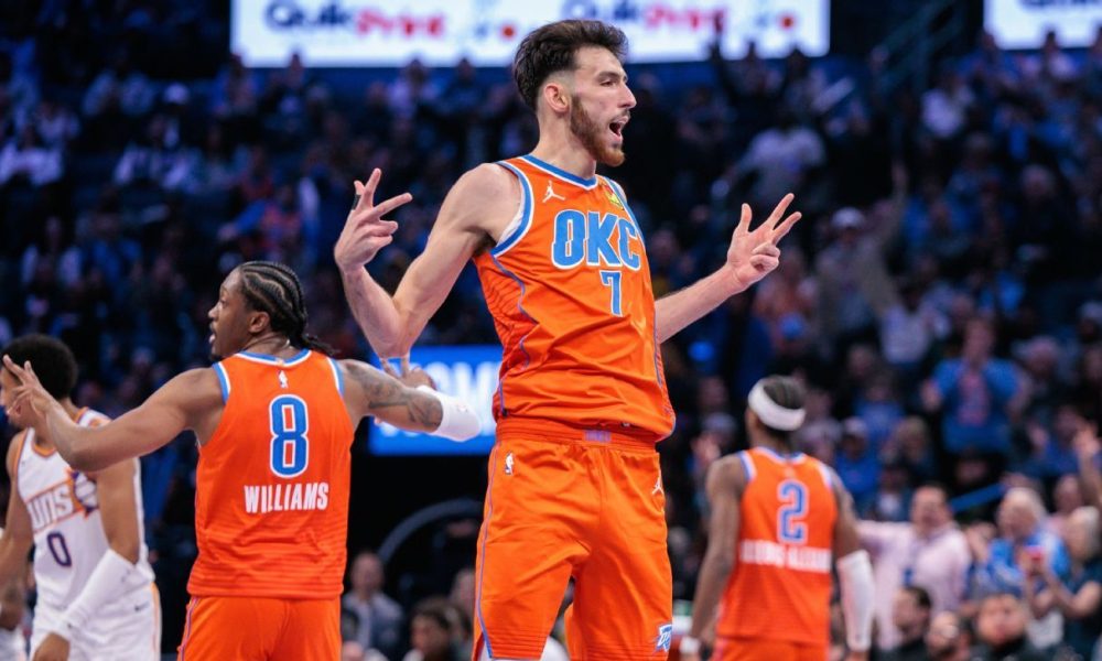 OKC rolls again, ties 73-win Dubs with 24-1 start