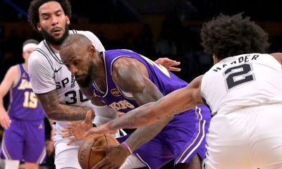 Lakers swat away playoff talk, focus on reeling D
