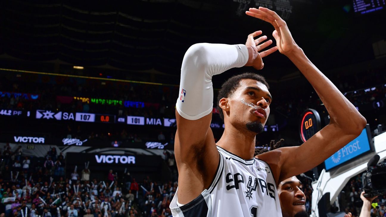 Wembanyama probable to return for Cup semis