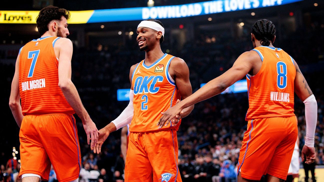 SGA: Thunder 'absolutely' want NBA wins record