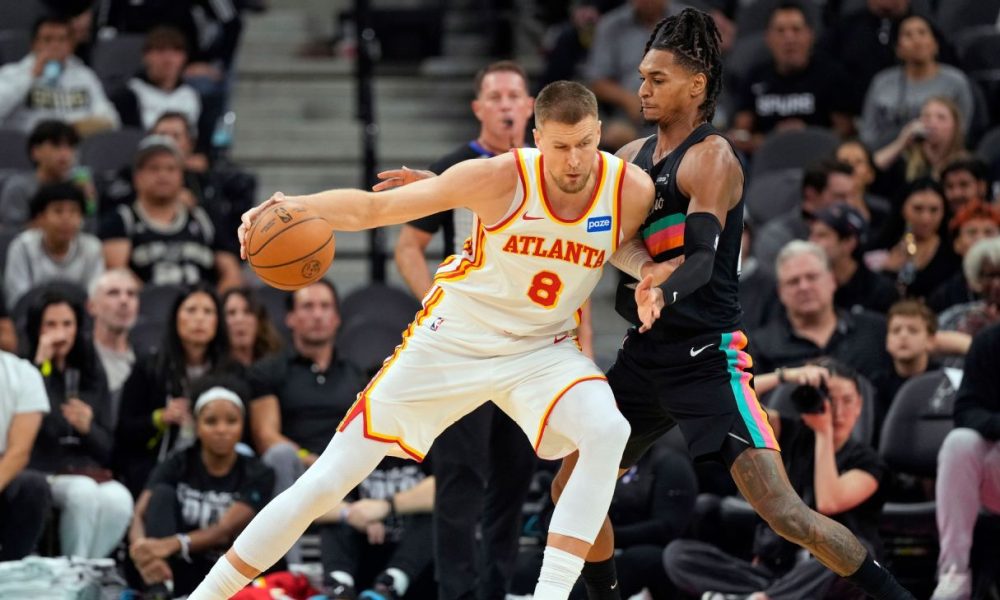 Hawks' Porzingis sidelined 2 weeks with illness